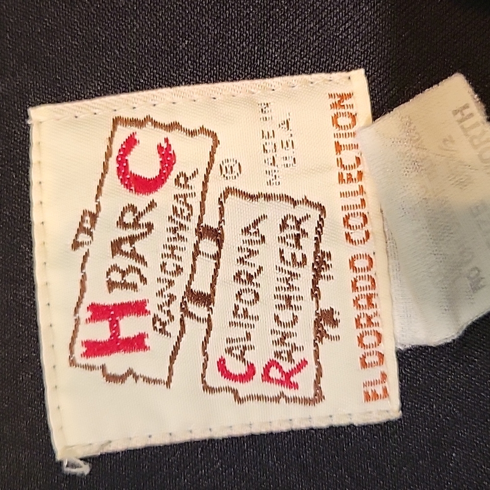 vintage H bar C western shirt  size small 15  1/2  Made in America  in the 1960s
